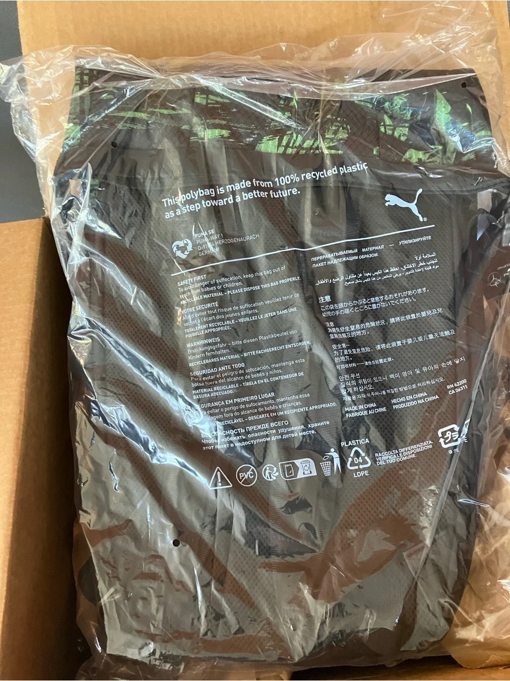 Puma backpack featuring